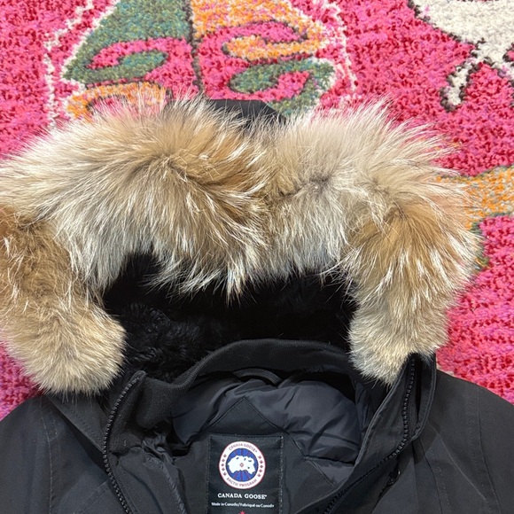 Canada Goose Kensington Parka with coyote fur Hood size XXS - Picture 8 of 16